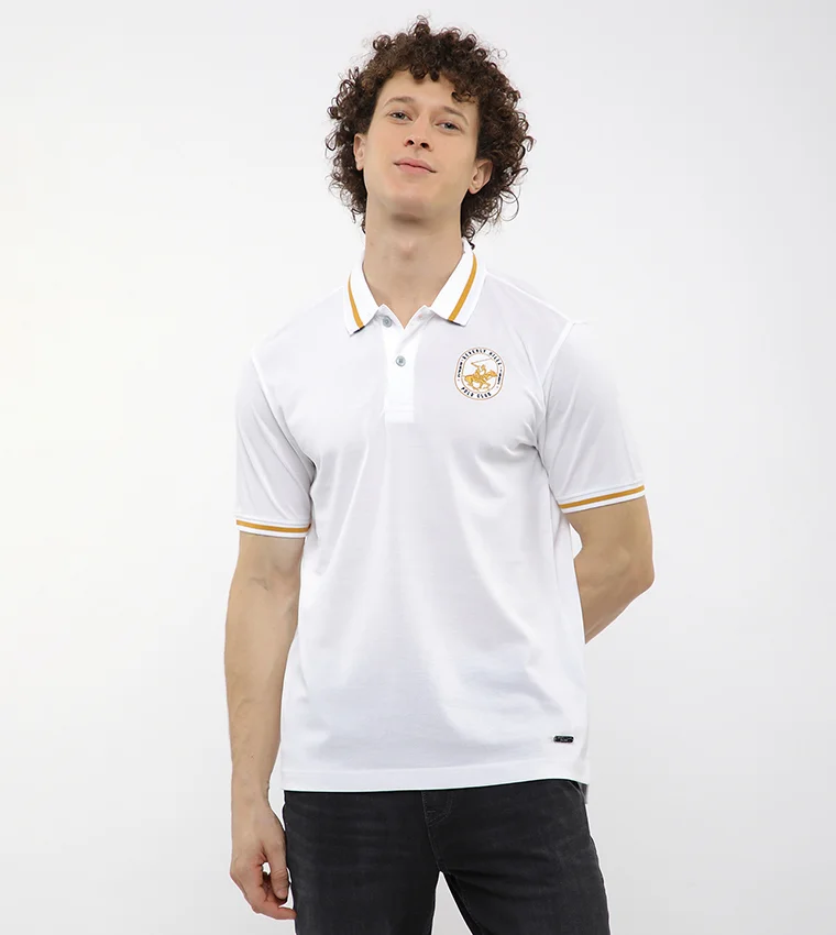 بيفرلي هيلز بولو كلوب Golden iconic men's polo